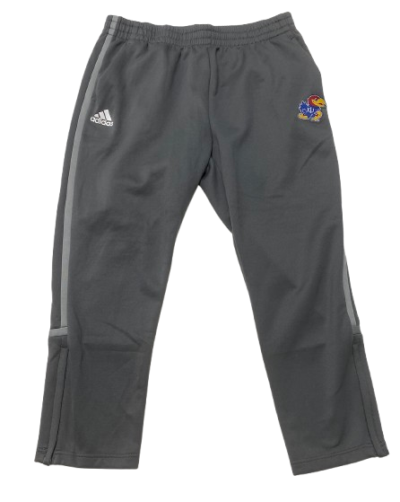 Dylan Downing Kansas Football Team Issued Sweatpants (Size XL)