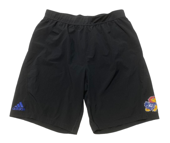 Dylan Downing Kansas Football Team Issued Workout Shorts (Size XL)