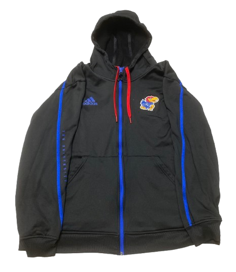 Dylan Downing Kansas Football Team Issued Jacket (Size XL)