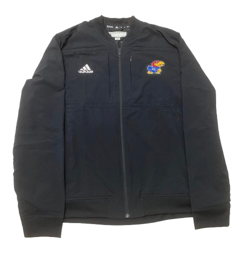 Dylan Downing Kansas Football Team Issued Jacket (Size XLT)