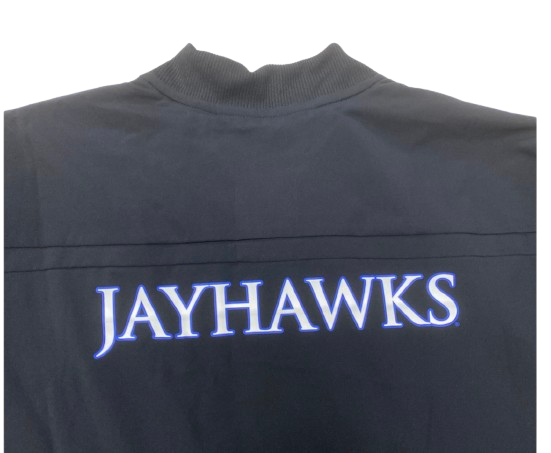 Dylan Downing Kansas Football Team Issued Jacket (Size XLT)
