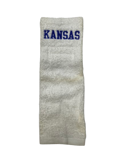 Dylan Downing Kansas Football Player Exclusive In-Game Towel