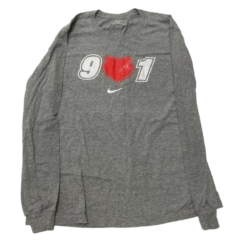 Charles Matthews Memphis Hustle Team Issued Long Sleeve Shirt (Size XL)