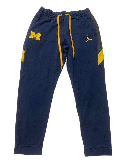Charles Matthews Michigan Basketball Team Issued Sweatpants (Size XL)