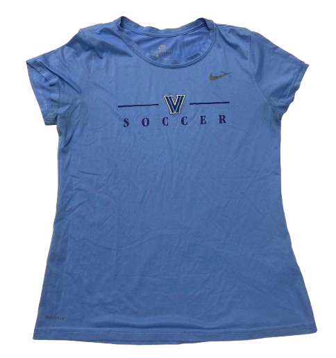 Alexa Wojnovich Villanova Soccer Team Issued Workout Shirt (Size L)