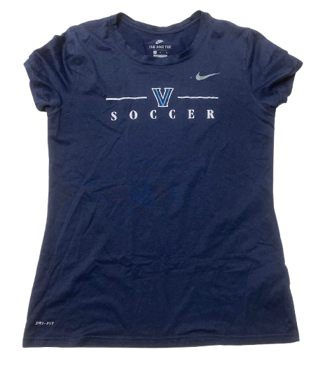 Alexa Wojnovich Villanova Soccer Team Issued Workout Shirt (Size L)
