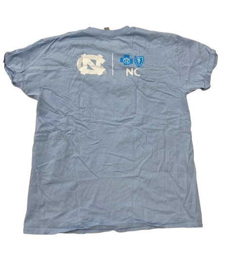 Alexa Wojnovich North Carolina Soccer Team Issued "National Girls & Women in Sports Day" T-Shirt (Size L)