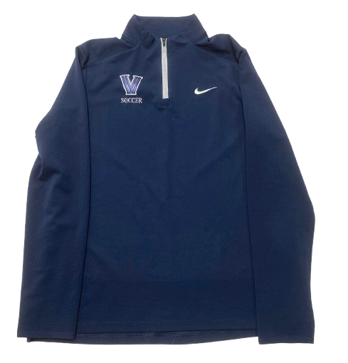Alexa Wojnovich Villanova Soccer Player Exclusive Quarter-Zip Pullover (Size L)