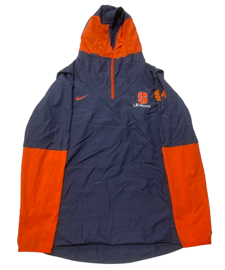 Emma Ward Syracuse Lacrosse Player Exclusive Quarter-Zip Jacket with 