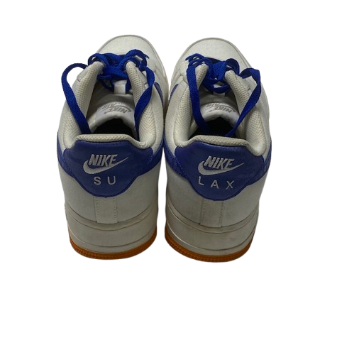 Emma Ward Syracuse Lacrosse Player Exclusive Nike "SU LAX" Shoes (Size 10.5)