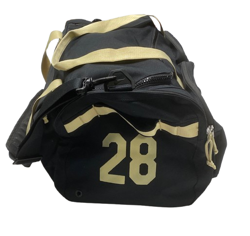 Quinton Cooley Wake Forest Football Player Exclusive Travel Duffel Bag with 