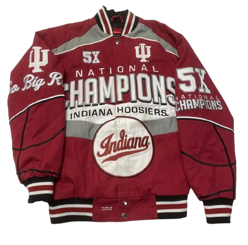 Indiana Basketball Retro Bomber Jacket (Size M)