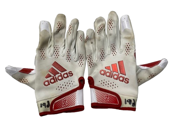 Shawn Asbury Indiana Football Player Exclusive Gloves (Size XL)