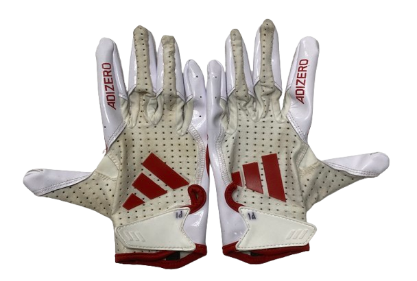 Shawn Asbury Indiana Football Player Exclusive Gloves (Size L)