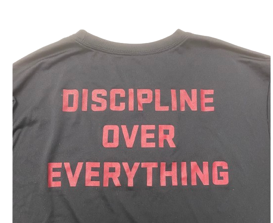 DJ Wingfield USC Football Player Exclusive Strength & Conditioning Weight Room Long Sleeve Workout Shirt (Size 3XL)