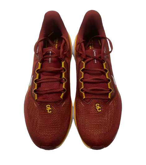 DJ Wingfield USC Football Player Exclusive Nike Zoom Pegasus 41 Shoes (Size 14)