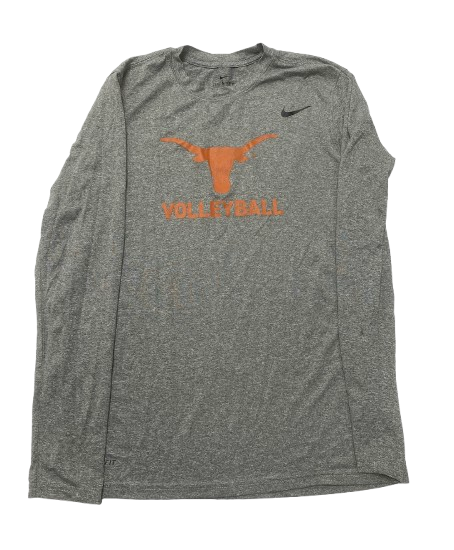 Reilly Heinrich Texas Volleyball Player Exclusive Long Sleeve Shirt (Size M)