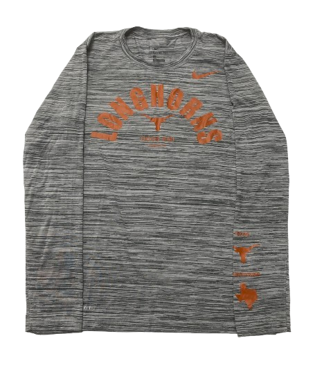 Reilly Heinrich Texas Volleyball Team Issued Long Sleeve Shirt (Size S)