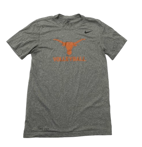 Reilly Heinrich Texas Volleyball Player Exclusive Workout Shirt (Size S)