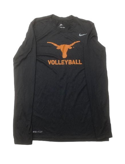 Reilly Heinrich Texas Volleyball Player Exclusive Long Sleeve Shirt (Size S)