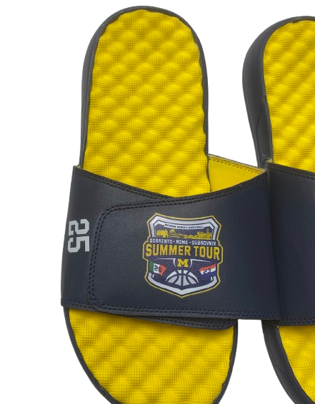 Whitney Sollom Michigan Basketball Player Exclusive "2023 Summer Tour - Rome" with 