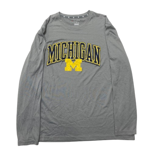 Whitney Sollom Michigan Basketball Long Sleeve Shirt (Size L)