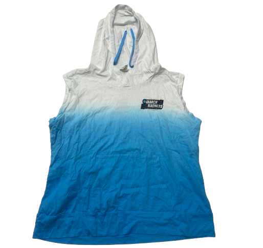 Whitney Sollom Michigan Basketball Player Exclusive NCAA Tournament "March Madness" Sleeveless Hoodie (Size XL)