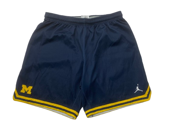 Whitney Sollom Michigan Basketball Player Exclusive Practice Shorts (Size L)
