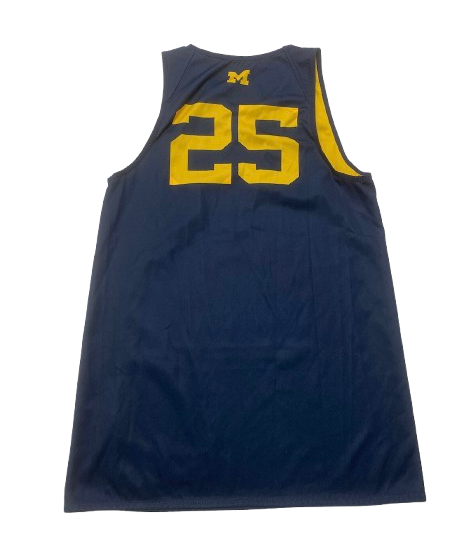 Whitney Sollom Michigan Basketball Player Exclusive Reversible Practice Jersey (Size L)
