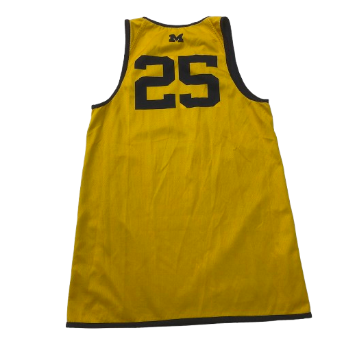 Whitney Sollom Michigan Basketball Player Exclusive Reversible Practice Jersey (Size L)
