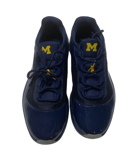Whitney Sollom Michigan Basketball Team Issued Jordan Shoes (Size 11.5)