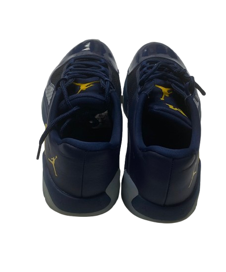 Whitney Sollom Michigan Basketball Team Issued Jordan Shoes (Size 11.5)