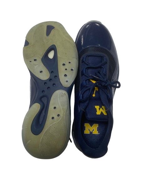 Whitney Sollom Michigan Basketball Team Issued Jordan Shoes (Size 11.5)
