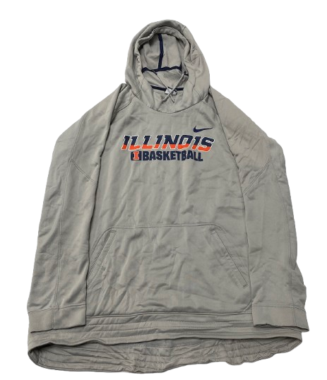 Kipper Nichols Illinois Basketball Team Issued Sweatshirt (Size XXLT)