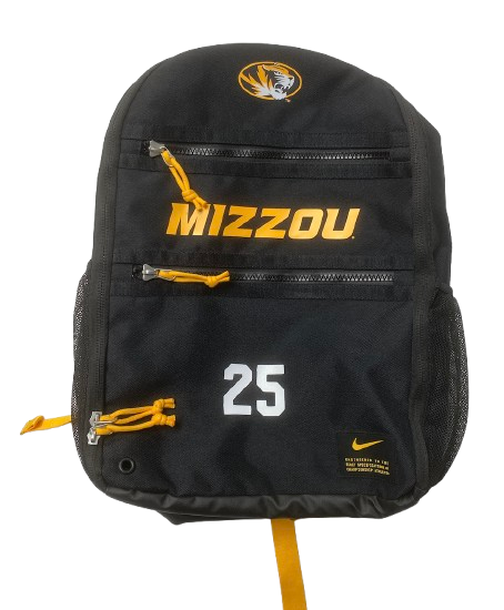 mizzou nike backpack Mark Mitchell Missouri Basketball Player Exclusive Travel Backpack with #25