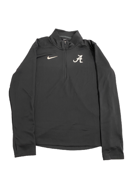 Jahvon Quinerly Alabama Basketball Team Issued 1/4 Zip Jacket (Size L)