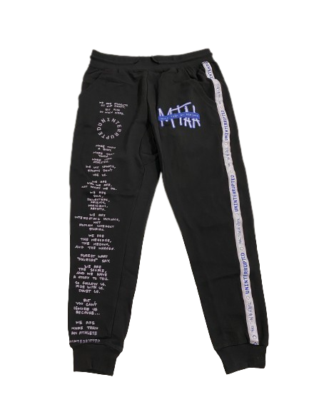 Jahvon Quinerly "UNINTERRUPTED MORE THAN AN ATHLETE" Sweatpants (Size L)