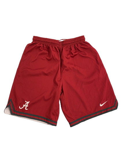 Jahvon Quinerly Alabama Basketball Player Exclusive Practice Shorts (Size M)