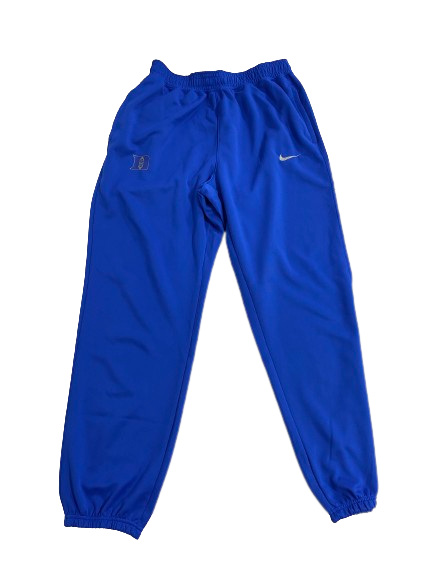 Dereck Lively II Duke Basketball Team Issued Travel Sweatpants (SIZE XLT)