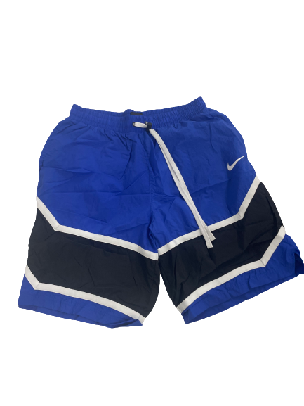 Dereck Lively II Duke Basketball Player Exclusive *RARE* Windbreaker Shorts *LOGO ON SIDE* (SIZE XL)