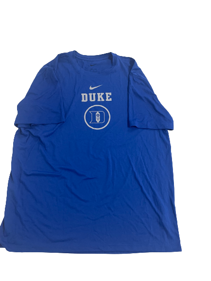 Dereck Lively II Duke Basketball Team Issued T-Shirt (SIZE XL)