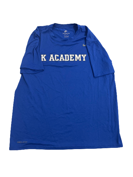 Dereck Lively II Duke Basketball Player Exclusive "K ACADEMY" T-Shirt (SIZE XL)