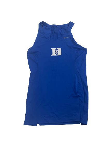 Dereck Lively II Duke Basketball Player Exclusive FITTED Compression Tank (SIZE XL)
