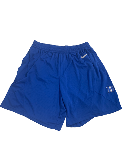 Dereck Lively II Duke Basketball Team Issued Workout Shorts (Size XL)