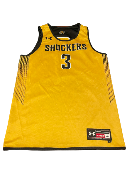 Alterique Gilbert Wichita State Basketball Exclusive Reversible Practice Jersey (Size L)