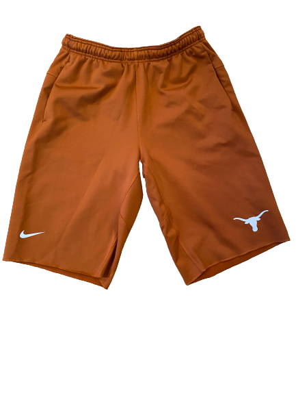Tim Yoder Texas Football Team Issued Sweat Shorts (Size L)