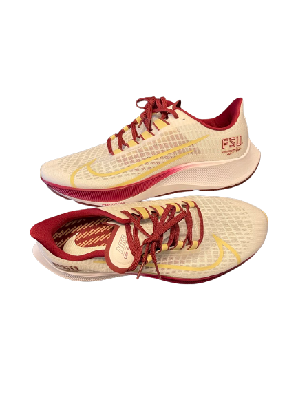Mat Nelson Florida State Baseball Team Issued Training Shoes (Size 11.5)