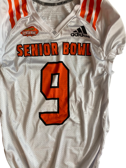 Mike McCray Michigan 2018 Senior Bowl Practice Jersey (Size M)