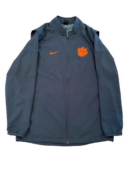 Ryan Carter Clemson Football Team Issued Travel Jacket (Size L)