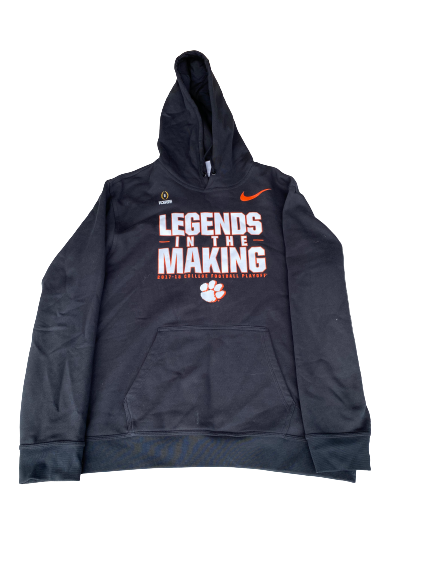 Diondre Overton Clemson Football Team Issued "Legends In The Making" College Football Playoff Sweatshirt (Size XL)